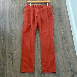 Goodfellow & Co Like New Men's Rust Corduroy Pants 32 waist